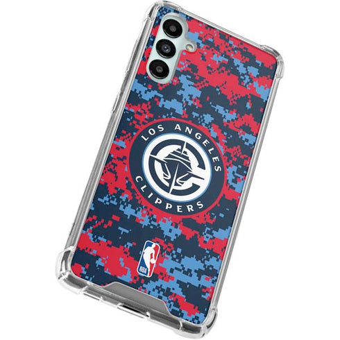NBA LA Clippers Digi Camo Galaxy A15 5G Clear Case